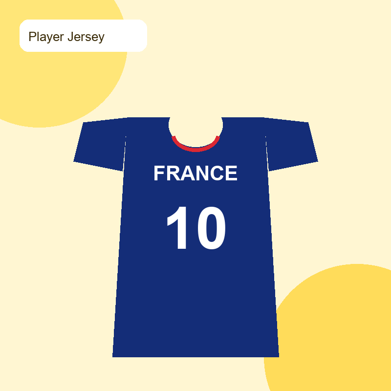 France Home Jersey 10
